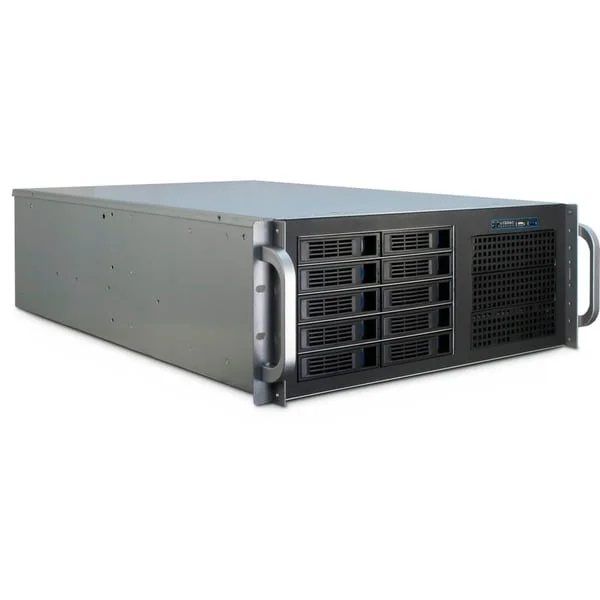 Inter-Tech 4U 4410, Server-Gehäuse (schwarz, 4 Höheneinheiten)