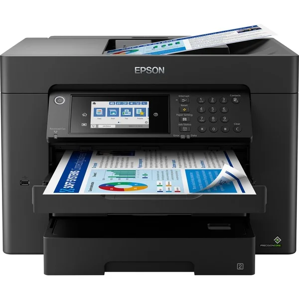 Epson WorkForce WF-7840DTWF, Multifunktionsdrucker (USB, LAN, WLAN, Scan, Kopie, Fax, Duplex (Druck), Duplex (Scan))