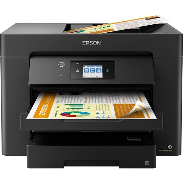 Epson WorkForce WF-7830DTWF, Multifunktionsdrucker (USB, LAN, WLAN, Scan, Kopie, Fax, Duplex (Druck), Duplex (Scan))