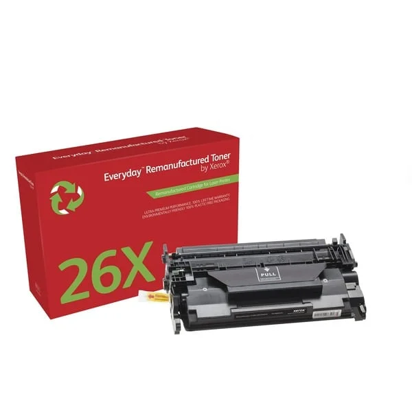 Xerox Everyday Toner schwarz 006R03464 (wiederaufbereitet, kompatibel zu HP 26X)