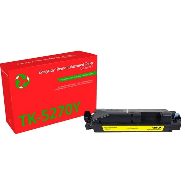 Xerox Everyday Toner gelb 006R04815 (wiederaufbereitet, kompatibel zu Kyocera TK-5270Y)