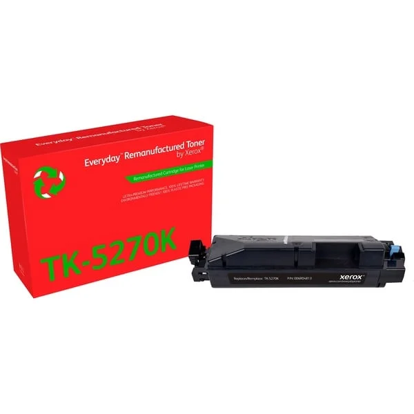 Xerox Everyday Toner schwarz 006R04813 (wiederaufbereitet, kompatibel zu Kyocera TK-5270K)