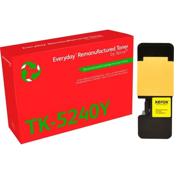 Xerox Everyday Toner gelb 006R04811 (wiederaufbereitet, kompatibel zu Kyocera TK-5240Y)