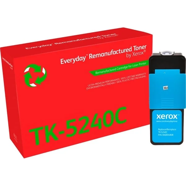 Xerox Everyday Toner cyan 006R04808 (wiederaufbereitet, kompatibel zu Kyocera TK-5240C)