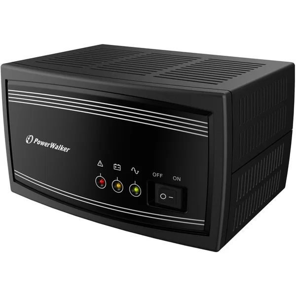 BlueWalker PowerWalker Inverter 650 SW, Wechselrichter (schwarz, ohne Akkus)
