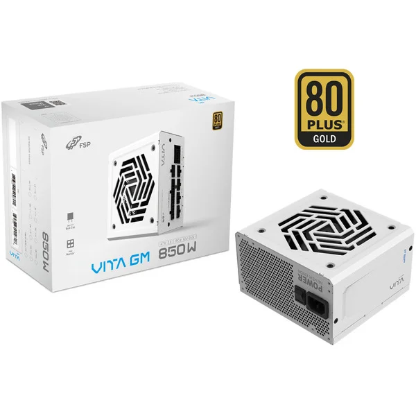 FSP VITA GM 850W WHITE, PC-Netzteil (weiß, 850 Watt)