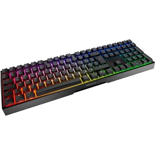 CHERRY MX Board 3.0S, Gaming-Tastatur (schwarz, DE-Layout, Cherry MX Silent Red)