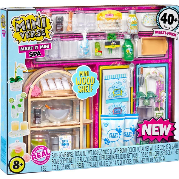 MGA Entertainment MGA's Miniverse - Make it Mini Spa Multipack, Basteln