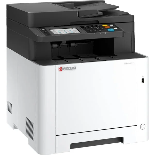 Kyocera ECOSYS MA2600cfx, Multifunktionsdrucker (grau/schwarz, USB, LAN, Scan, Kopie, Fax, Duplex (Druck), Duplex (Scan))