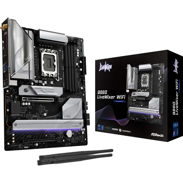 ASRock B860 LiveMixer WiFi, Mainboard