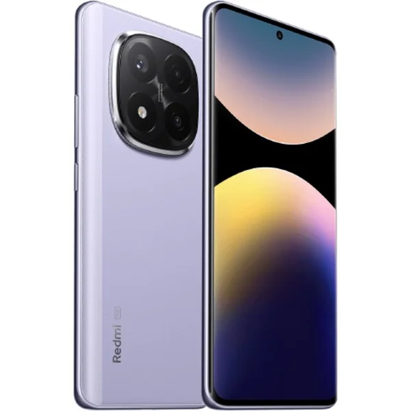 Xiaomi Redmi Note 14 Pro+ 5G 256GB, Handy (Lavender Purple, HyperOS, Rückseite mit veganem Leder, 8 GB)