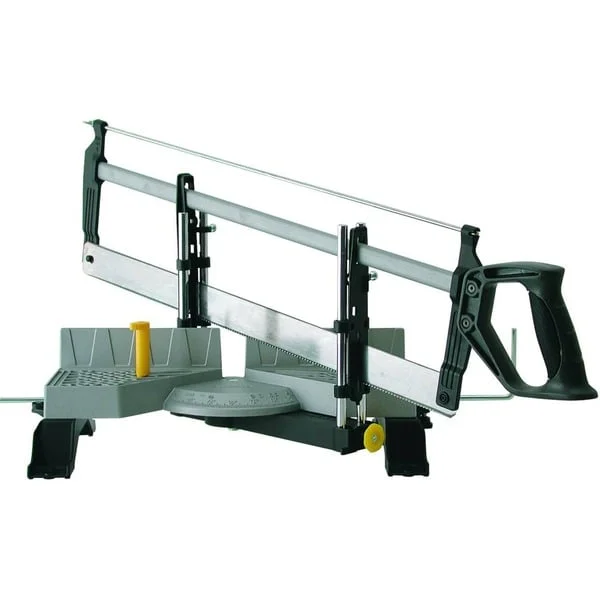 Stanley Gehrungslade Metall, 560mm, mit Gehrungssäge (grau)