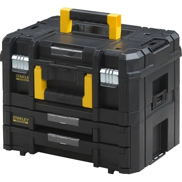 Stanley PRO-STAK Combo FMST1-71981, Werkzeugbox (schwarz/gelb)