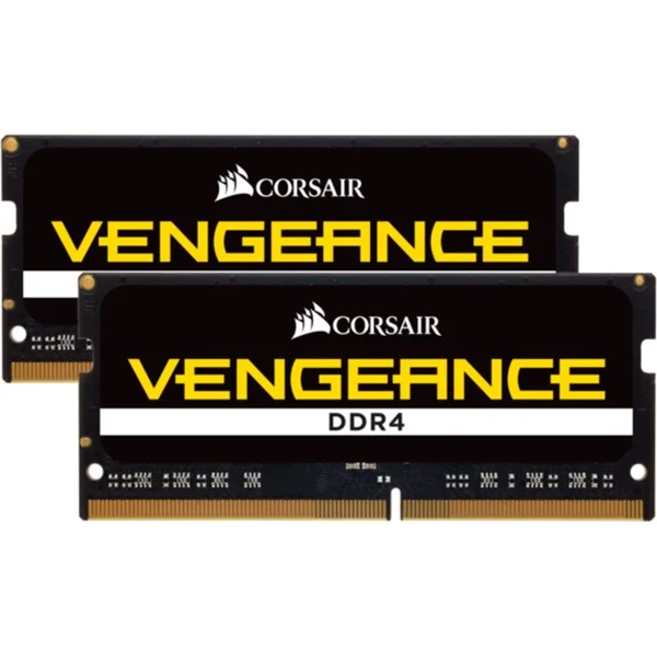 Corsair SO-DIMM 16 GB DDR4-3000 (2x 8 GB) Dual-Kit, Arbeitsspeicher (schwarz, CMSX16GX4M2A3000C18, Vengeance)