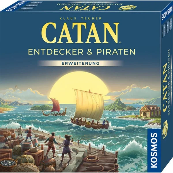 KOSMOS CATAN - Entdecker & Piraten, Brettspiel (Erweiterung)