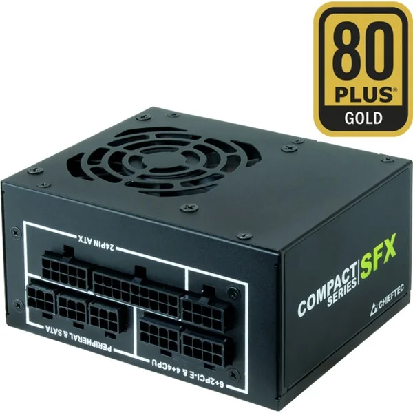 Chieftec CSN-550C 550W, PC-Netzteil (schwarz, 2x PCIe, Kabel-Management, 550 Watt)