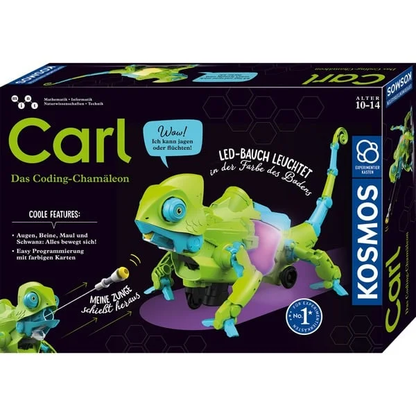 KOSMOS Carl - Das Coding-Chamäleon, Experimentierkasten