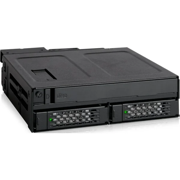 Icy Dock ToughArmor MB602SPO-B, Backplane (schwarz, Backplane-Modul für 1x 5,25" Einbauschacht)