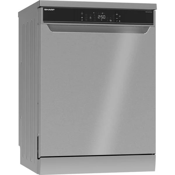 SHARP QW-NA3YF42AI-DE , Spülmaschine (edelstahl, 60 cm)