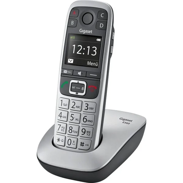 Gigaset E560, analoges Telefon (grau)