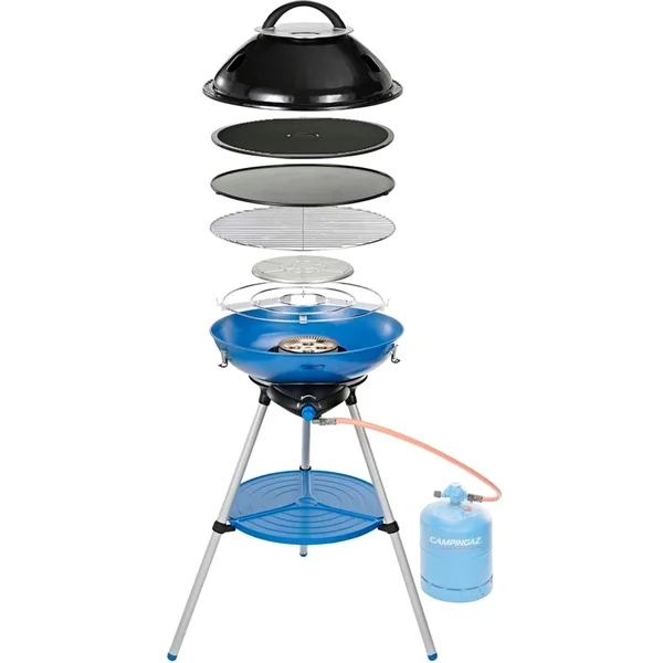 Campingaz Party Grill 600 R Gaskocher, Gasgrill (schwarz/blau, 50 mBar)