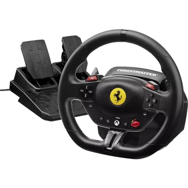 Thrustmaster T98 Ferrari 296 GTS, Lenkrad (schwarz, für XBOX & PC)