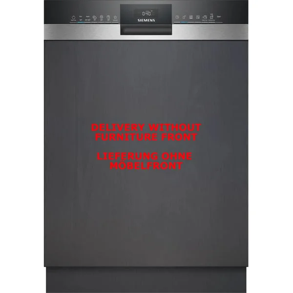 Siemens SN53ES04TE iQ300 , Spülmaschine (edelstahl (gebürstet)/schwarz, 60 cm, Home Connect)