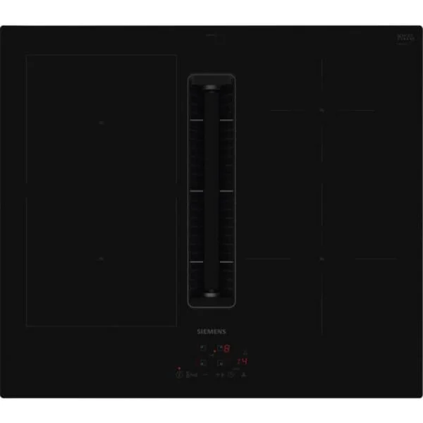Siemens ED611BGA7, Autarkes Kochfeld (schwarz, 60 cm, mit integriertem Dunstabzug)