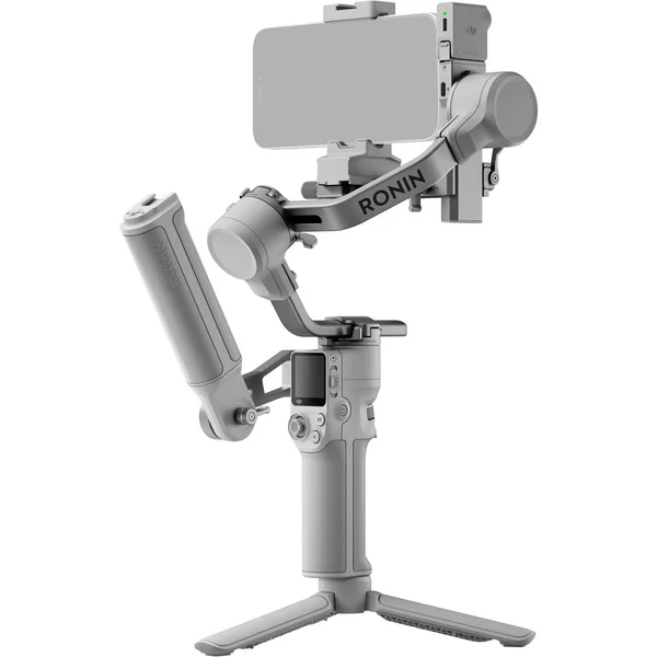DJI Smartphone-Stabilisator RS 4 Mini Combo Pack, Steadycam-System (hellgrau, mit Tracking Modul)