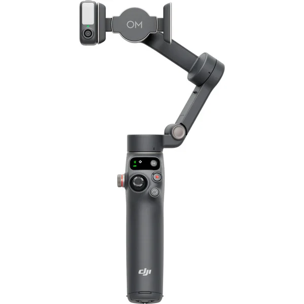 DJI Smartphone-Stabilisator Osmo Mobile 7P, Steadycam-System (dunkelgrau, für Android und iPhone, mit Multifunktionsmodul)