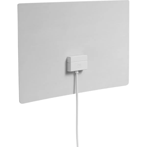 ONE FOR ALL Ultraflache DVB-T2 Zimmerantenne SV9440-5G (schwarz/weiß)