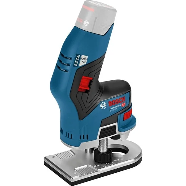 Bosch Professional Akku-Kantenfräse GKF 12V-8 Professional solo, 12Volt, Oberfräse (blau/schwarz, ohne Akku und Ladegerät)