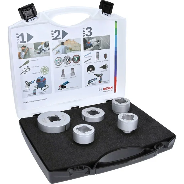 Bosch Professional PRO Ceramic dry X-LOCK Diamant-Bohrkronen-Set, Ø 20 - 68mm, Bohrer-Satz (5-teilig)