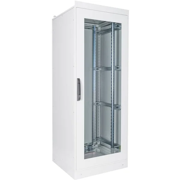 Digitus Industrie-Netzwerkschrank Indoor 800x800mm (BxT), IT-Schrank (hellgrau, 42 Höheneinheiten)