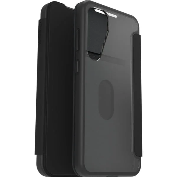 Otterbox React Folio ProPack, Handyhülle (transparent/schwarz, Samsung Galaxy S25+)
