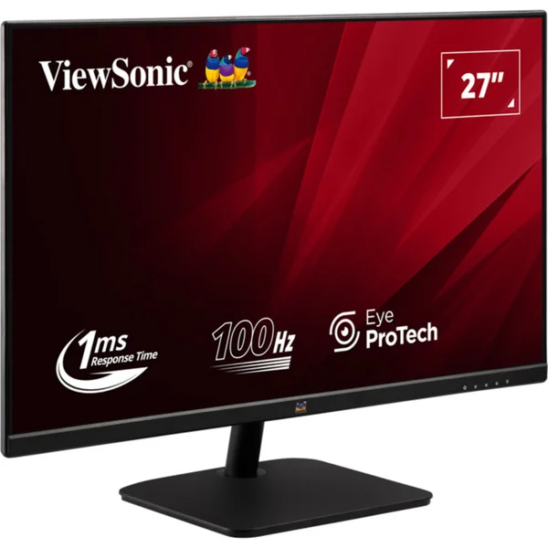 ViewSonic VA2732-H-2, LED-Monitor (69 cm (27 Zoll), schwarz, FullHD, IPS, VGA, HDMI, 100Hz Panel)