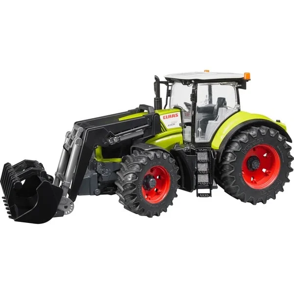 bruder 03013 Claas Axion 950 mit Frontlader, Modellfahrzeug (hellgrün/schwarz)