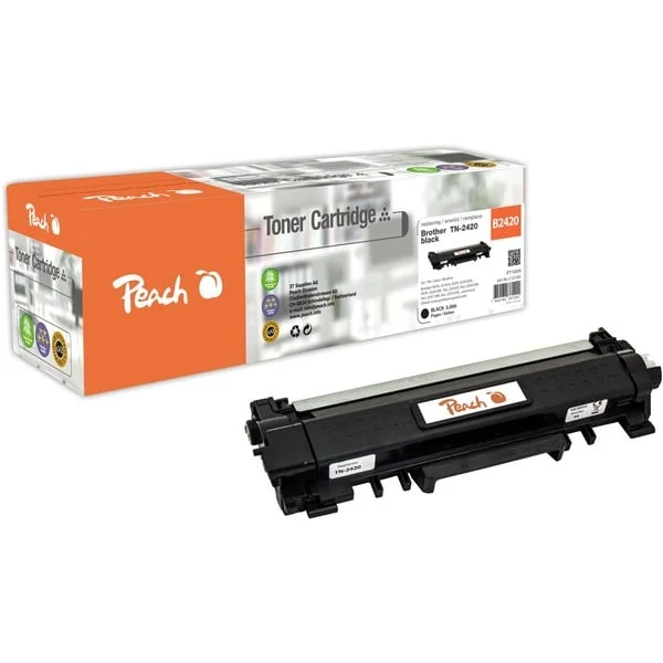 Peach Toner schwarz 112185 (kompatibel zu Brother TN-2420)