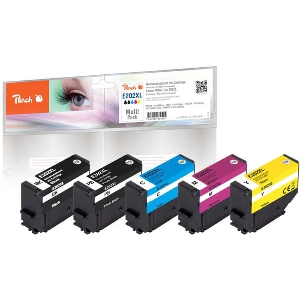 Peach Tinte Spar Pack PI200-773 (kompatibel zu Epson 202XL)