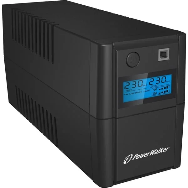 BlueWalker PowerWalker VI 850 SHL LCD, USV (schwarz)