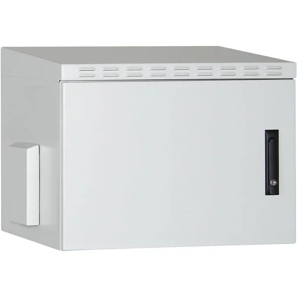 Digitus Wandgehäuse IP55 - zur Anwendung im Außenbereich - 600x600 mm (BxT), IT-Schrank (hellgrau, 16 Höheneinheiten)