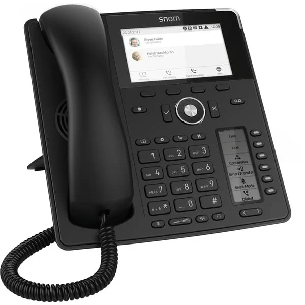 snom D785, VoIP-Telefon (schwarz, Bluetooth, PoE)