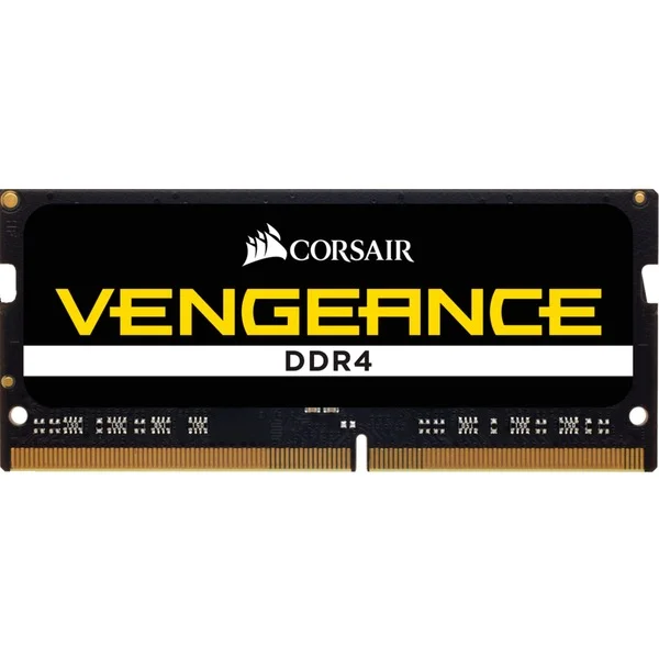 Corsair SO-DIMM 8 GB DDR4-2666 , Arbeitsspeicher (schwarz, CMSX8GX4M1A2666C18, Vengeance)