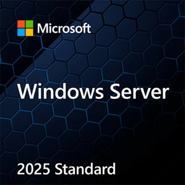 Microsoft Windows Server 2025 Standard AddOn POSOnly, Betriebssystem-Software (Deutsch, 16 CPU, NoMedia, NoKey)