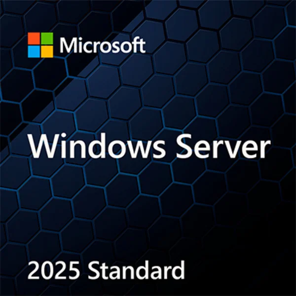 Microsoft Windows Server 2025 Standard AddOn POSOnly, Betriebssystem-Software (Deutsch, 2 CPU, NoMedia, NoKey )