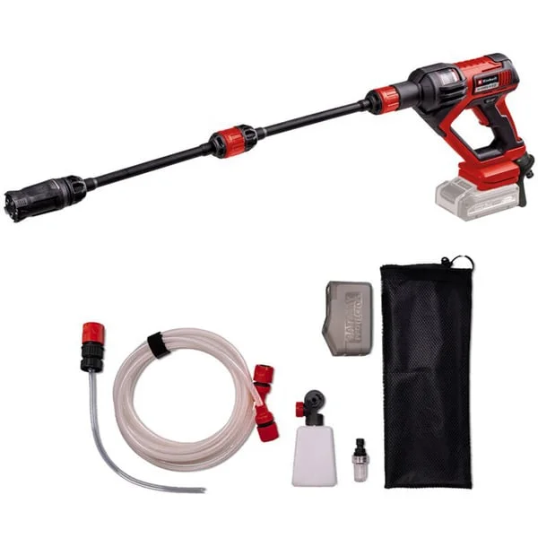EINHELL Power X-Change Akku-Druckreinigerpistole HYPRESSO 18/24-1, 18Volt (rot/schwarz, ohne Akku und Ladegerät)