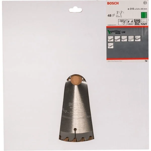 Bosch Professional PRO Wood Kreissägeblatt, Ø 315mm, 48Z (Bohrung 30mm, für Tischkreissägen)