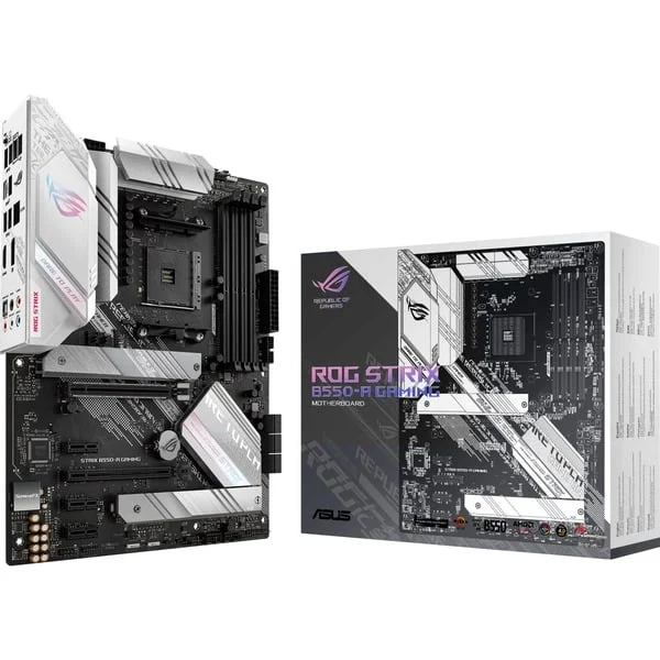 ASUS ROG STRIX B550-A GAMING, Mainboard (silber/schwarz)