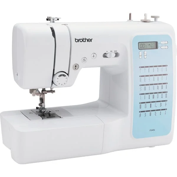 Brother Computernähmaschine FS40s (weiß/hellblau)