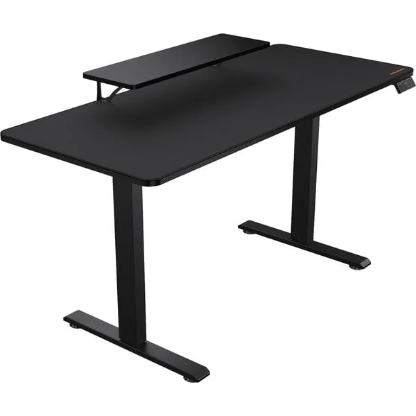 Cougar Gaming-Tisch E-Star 140 (schwarz, 140 x 60cm, mit Monitorständer)